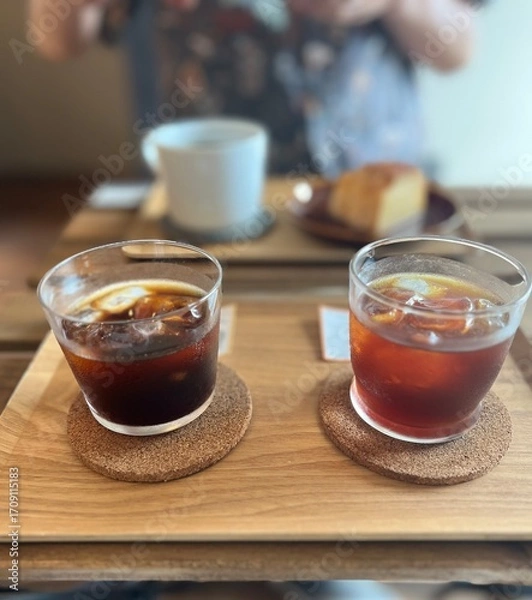 Obraz コーヒー飲み比べ