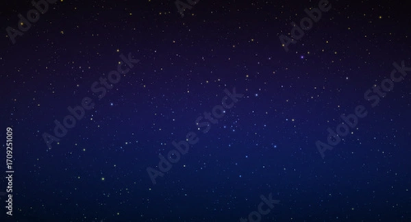 Obraz falling stars loop