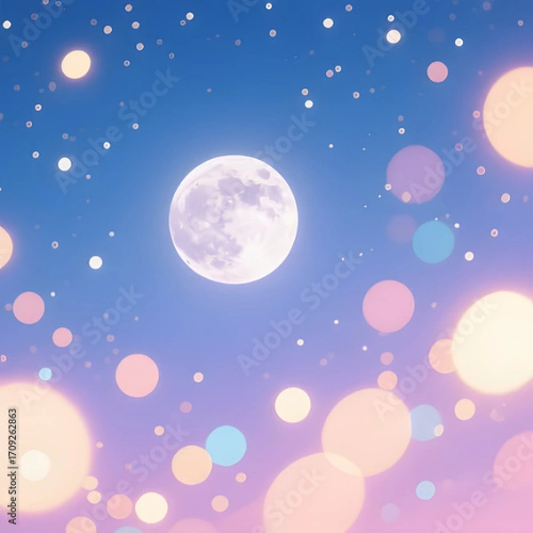 Fototapeta abstract background with stars