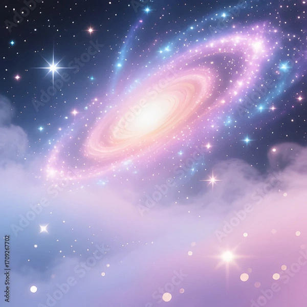 Obraz abstract space background