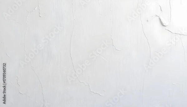 Fototapeta Classic Minimalism: New White Acrylic Canvas Background for Elegant Artistic and Design Projects