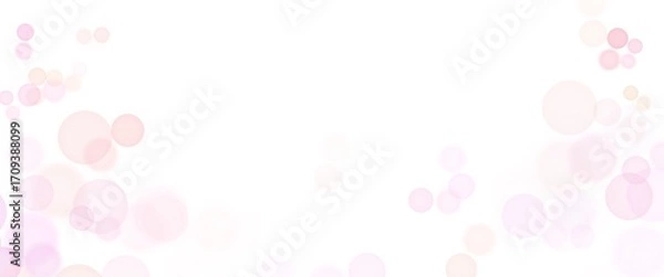 Fototapeta ピンクの丸