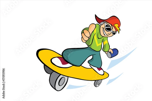 Obraz skater