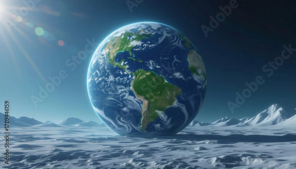 Fototapeta Lonely Planet