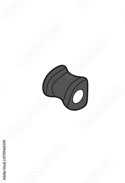 Obraz Spare parts. Stabilizer bushing. Bushing