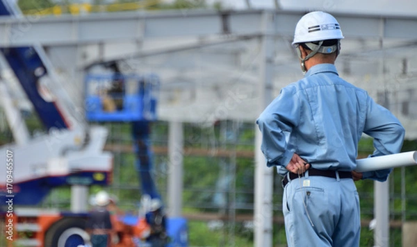 Obraz 工事工程を管理する現場監督