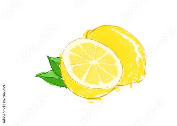 Obraz lemon and mint