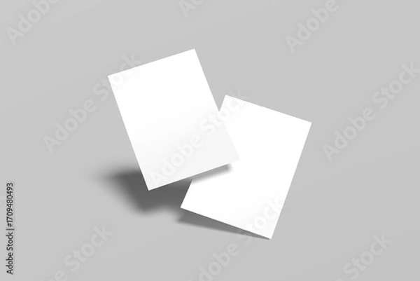 Obraz Flyer Blank Mockup