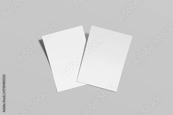 Obraz Flyer Blank Mockup