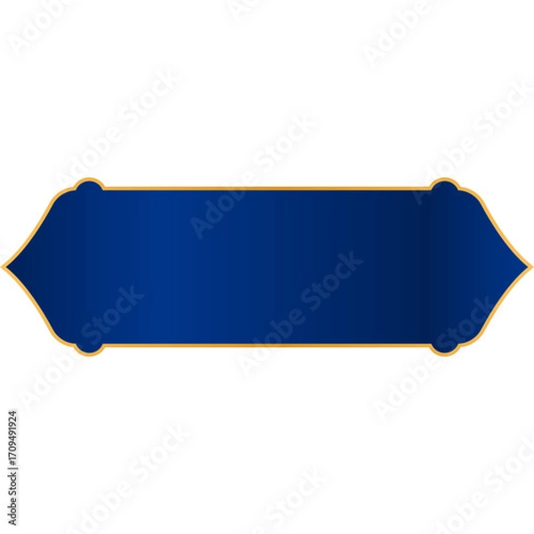 Fototapeta Islamic Text Box