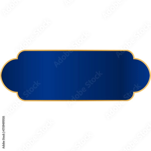 Fototapeta Islamic Text Box