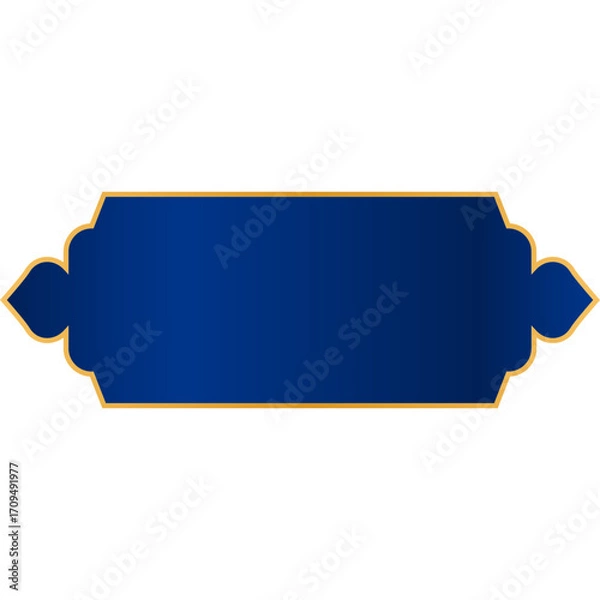 Fototapeta Islamic Text Box