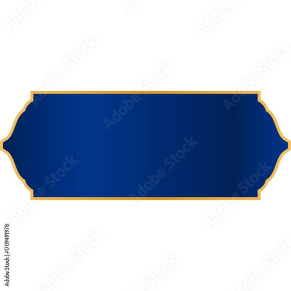 Fototapeta Islamic Text Box