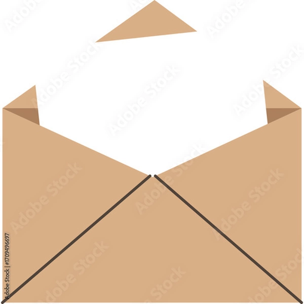 Fototapeta Mail Envelope Element