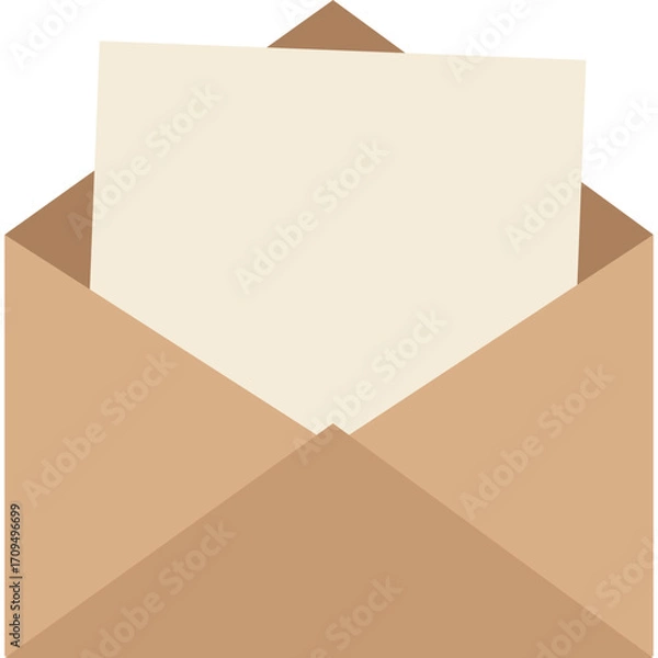 Fototapeta Mail Envelope Element