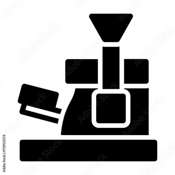 Fototapeta pilates chair Solid icon