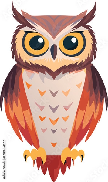 Fototapeta フクロウ ミミズク