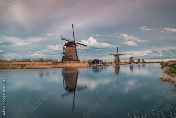 Obraz Kinderdijk