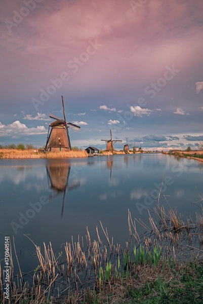 Obraz Kinderdijk