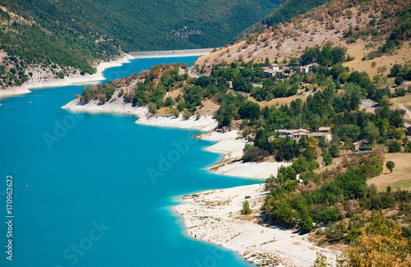 Obraz lago di Fiastra