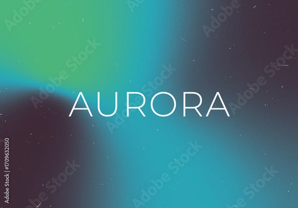 Obraz Cosmic Aurora Gradient Set