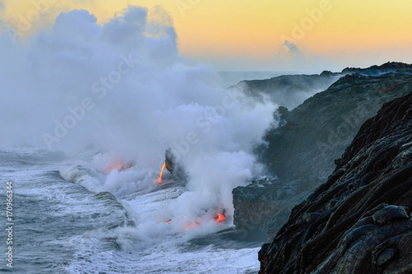 Obraz Hawaii Big Island Kilauea volcano