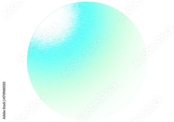 Fototapeta Abstract colourful gradient round effect, global with lens effect png.