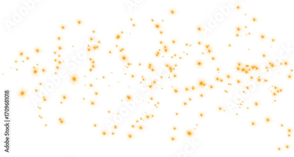 Fototapeta spark sparkling flare, sparkle shiny, glow light abstract magical effect on transparent background.
