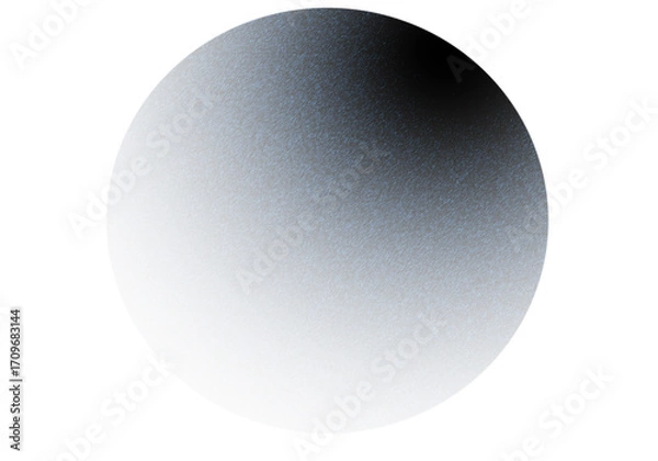 Fototapeta Black colour gradient round effect, global with lens effect png.