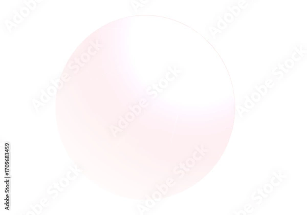 Fototapeta Pink colour gradient round effect, global with lens effect png.