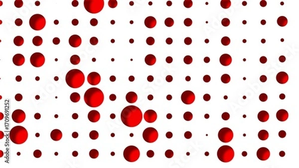 Obraz Perforated 3D backdrop with shadow for design