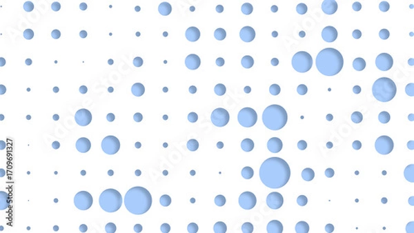 Fototapeta Perforated 3D backdrop with shadow for design