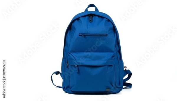 Obraz Blue backpack, simple design