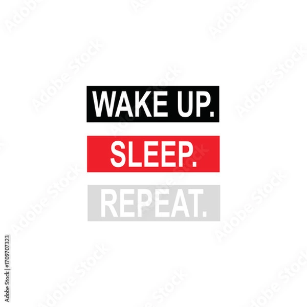 Fototapeta wake up.eps