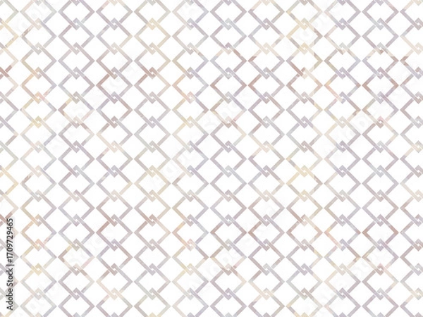 Fototapeta 釘抜き紋様の和風背景素材