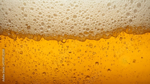 Obraz 金色のビールの壁紙