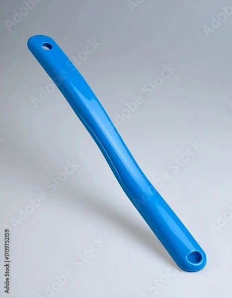Obraz Blue plastic handle