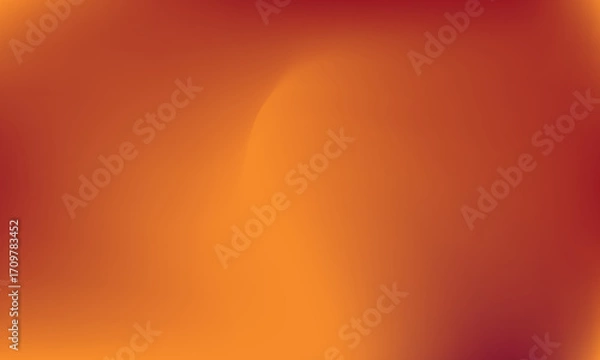 Fototapeta Warm gradient background in shades of orange perfect for designs