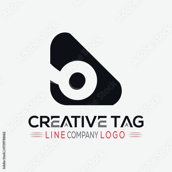 Obraz Company Logo Vector, Icons, and Graphics Business Logo Free Download