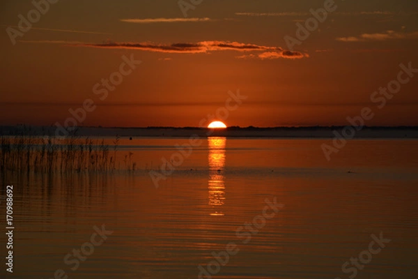 Obraz Sonnenaufgang am See