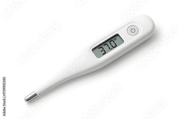 Obraz Digital thermometer with temperature reading display