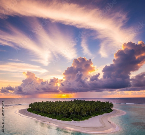 Obraz sunset over the sea