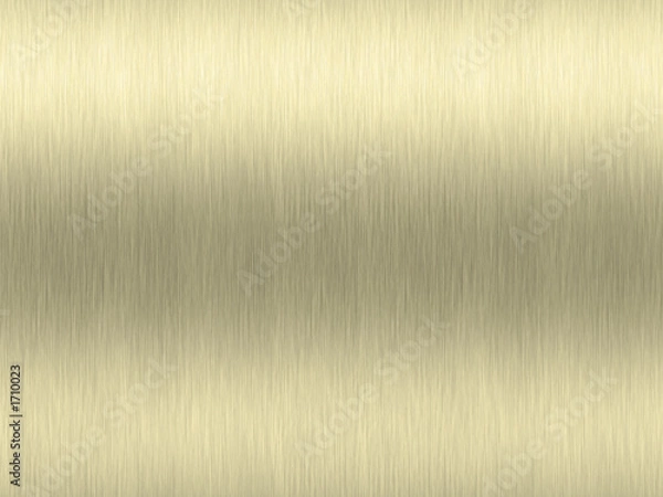 Fototapeta stal wysokogatunkowa szczotkowana - złota