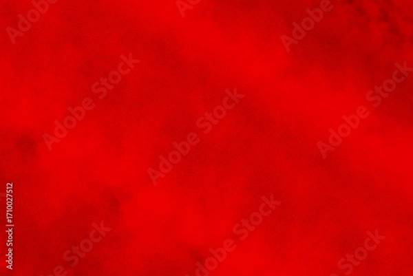 Fototapeta Vibrant Red Abstract Texture with Grain Background