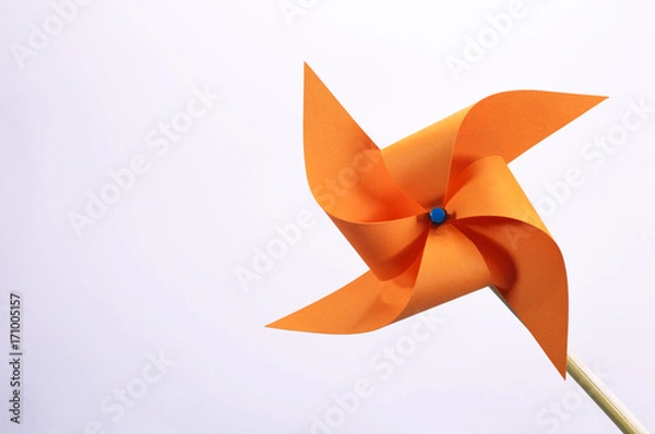 Obraz orange pinwheel
