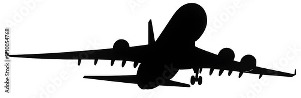 Obraz an airplane shadow