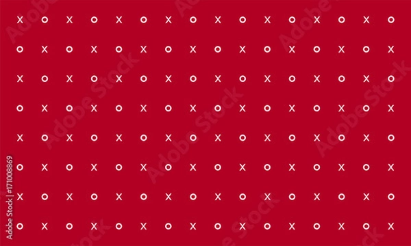 Obraz hipster XOXO love Vector Seamless Transition Abstract Background Pattern.