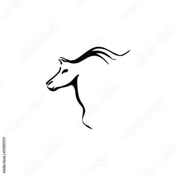 Obraz horse logo