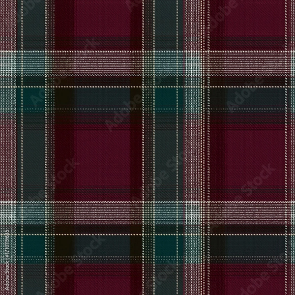Fototapeta Seamless pattern repeat design for wallpaper, fabric and product packaging, English country cottage countryside style motif
