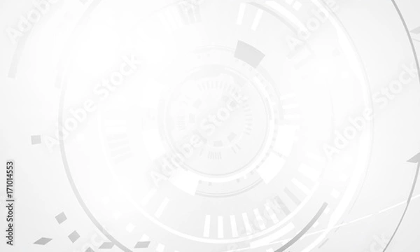 Fototapeta gray white abstract vector background